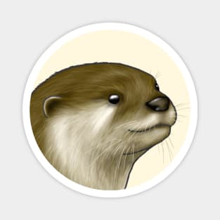 Otter Face 2 Magnet